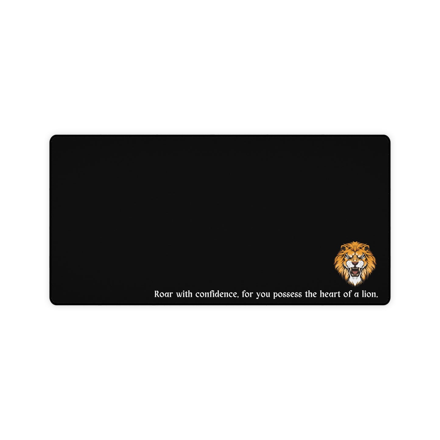 Desk Mat - Roar with confidence