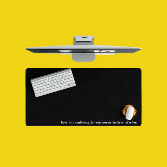 Desk Mat - Roar with confidence