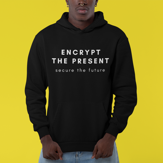 Encrypt the present, secure the future - Heavy Blend™ Hoodie