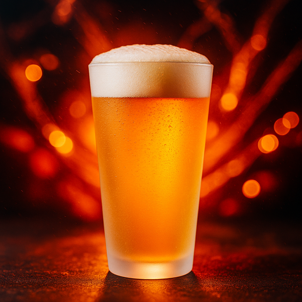🍺 Frosted Pint Glass – "Hydrate, Debug, Repeat" Edition