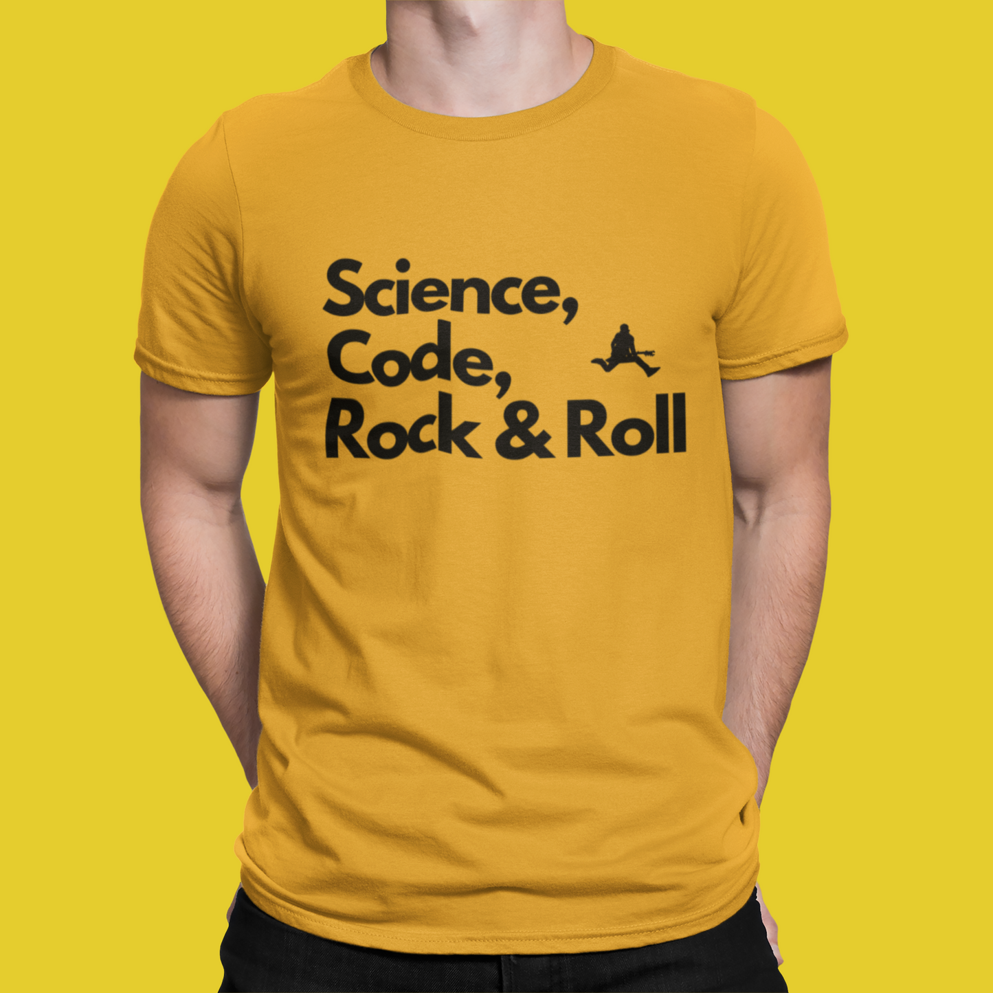 Science, Code & Rock 'n' Roll - Tshirt