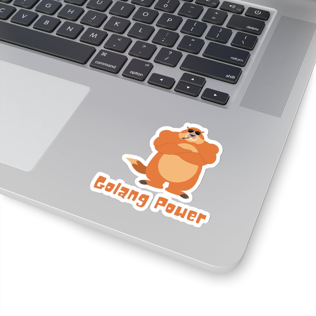 Golang Power - Developer / Programmer / Software Engineer Kiss Cut Sticker