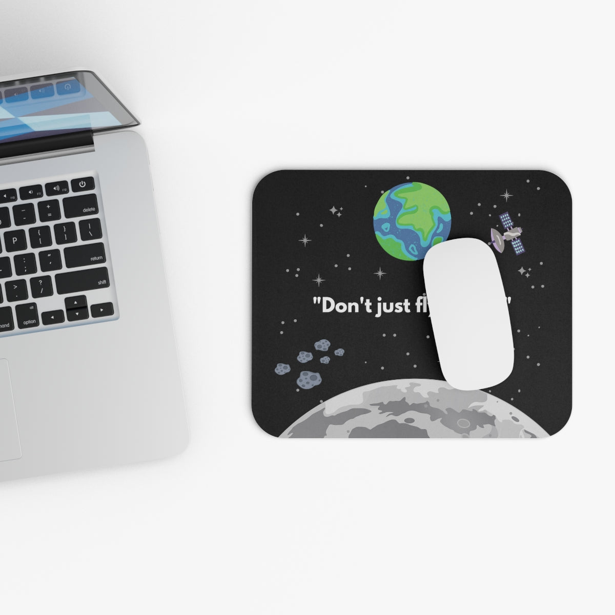 Don't just fly. Soar - Mouse pad - Developer / Programmer / Coder / Software Engineer / DevOps
