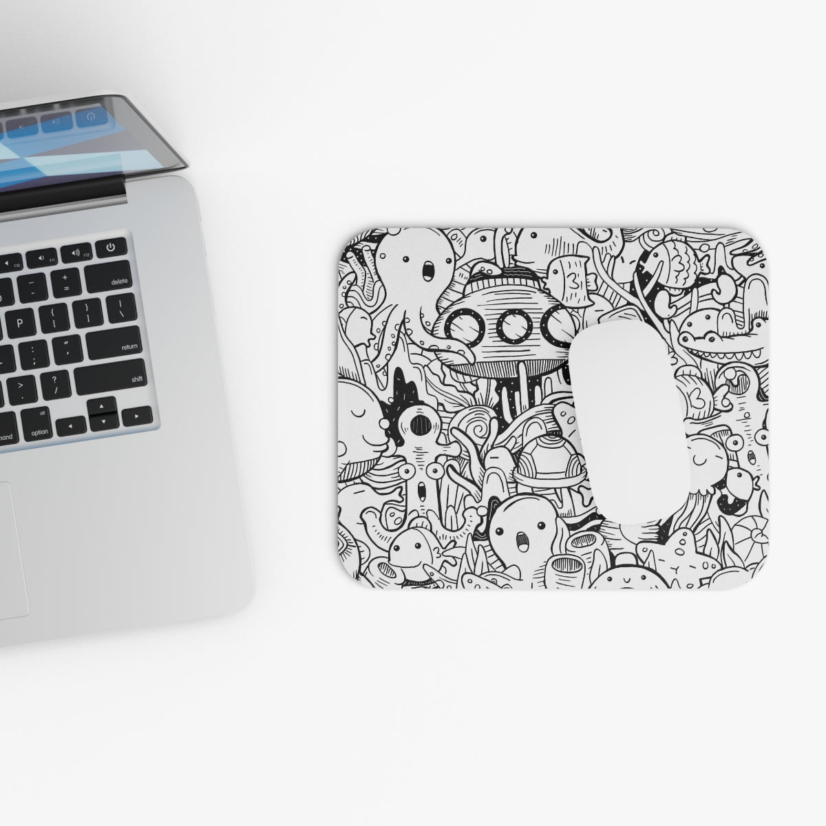 Sea doodle - Mouse pad - Developer / Programmer / Coder / Software Engineer / DevOps