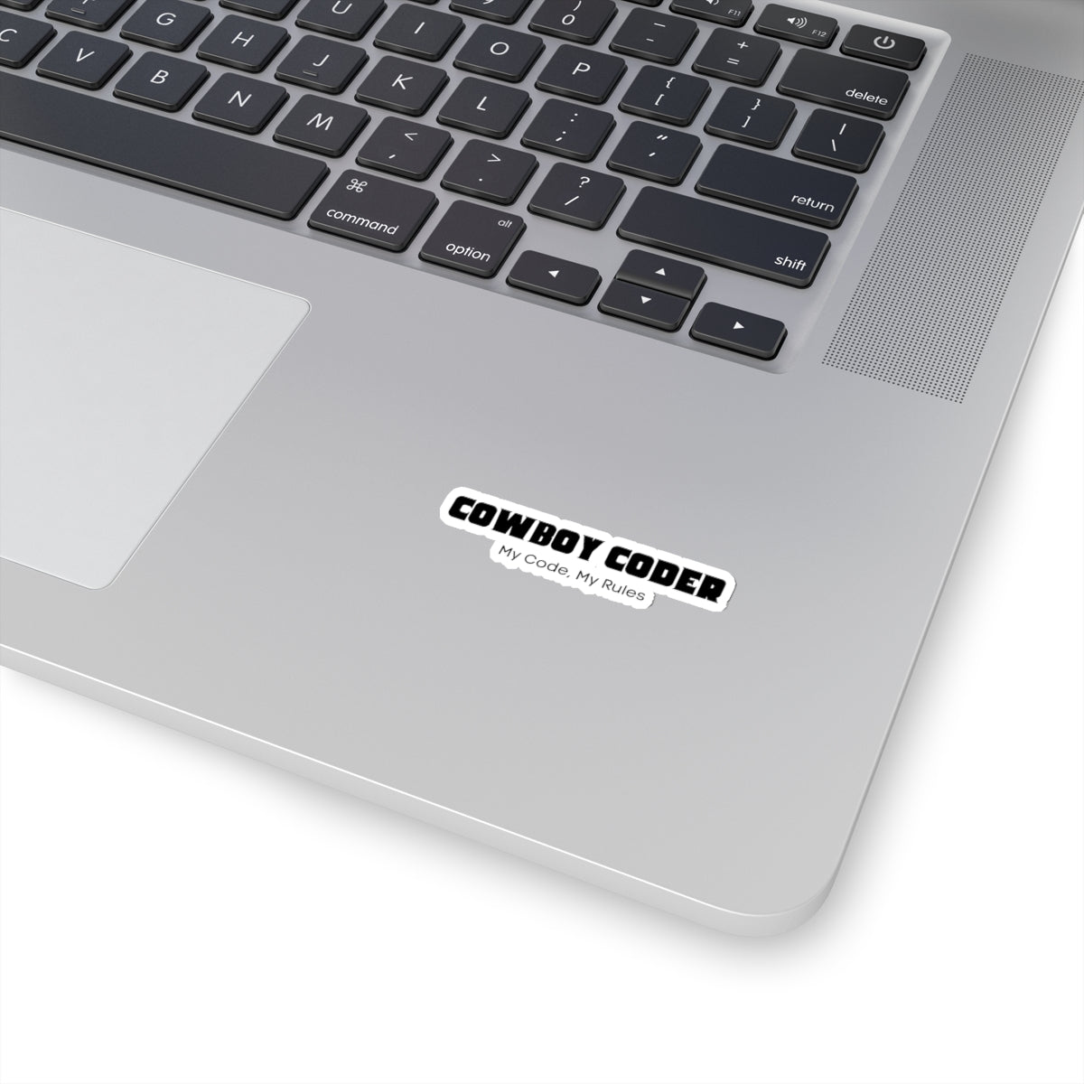 Cowboy Coding - Developer / Programmer / Software Engineer Kiss Cut Sticker