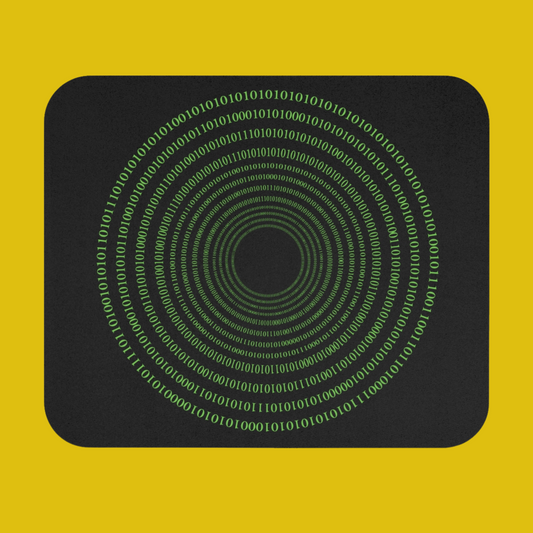 Binary Black Hole Mouse pad - Developer / Programmer / Coder / Software Engineer / DevOps