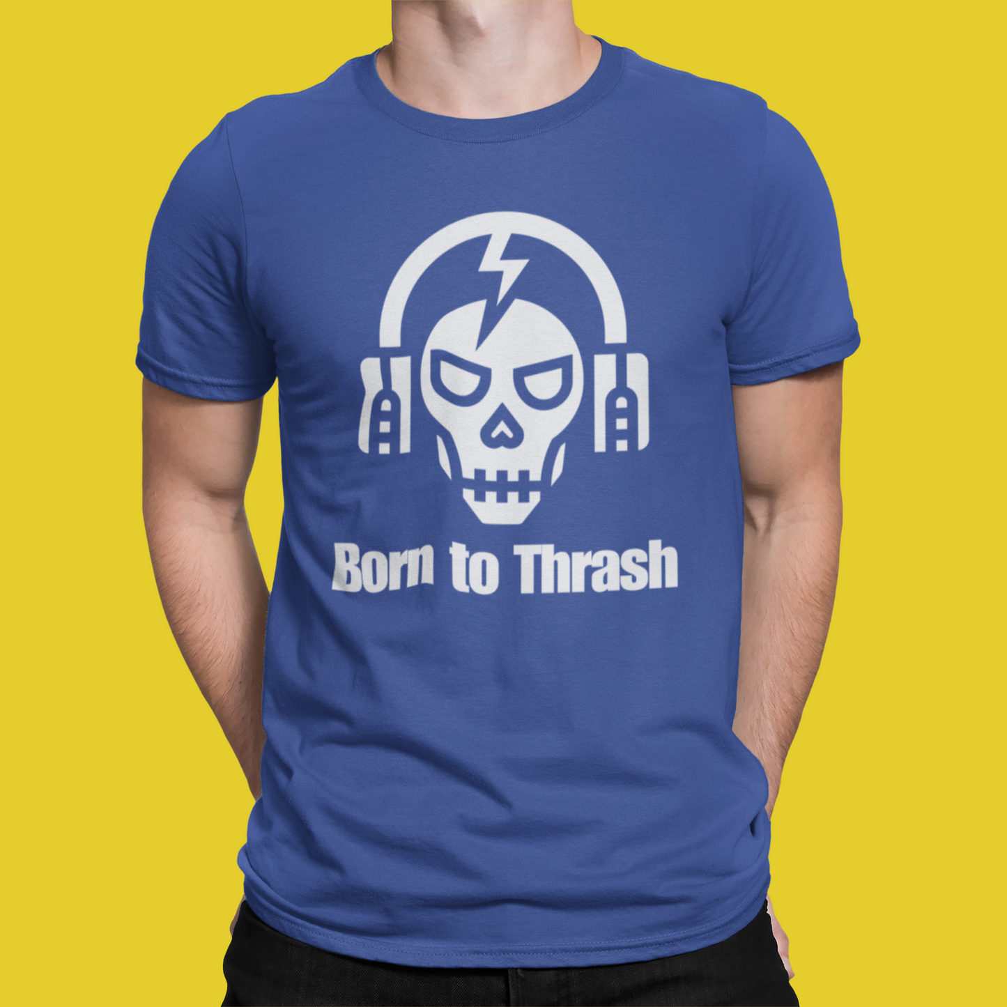 Born to Thrash - Metalhead - Tshirt