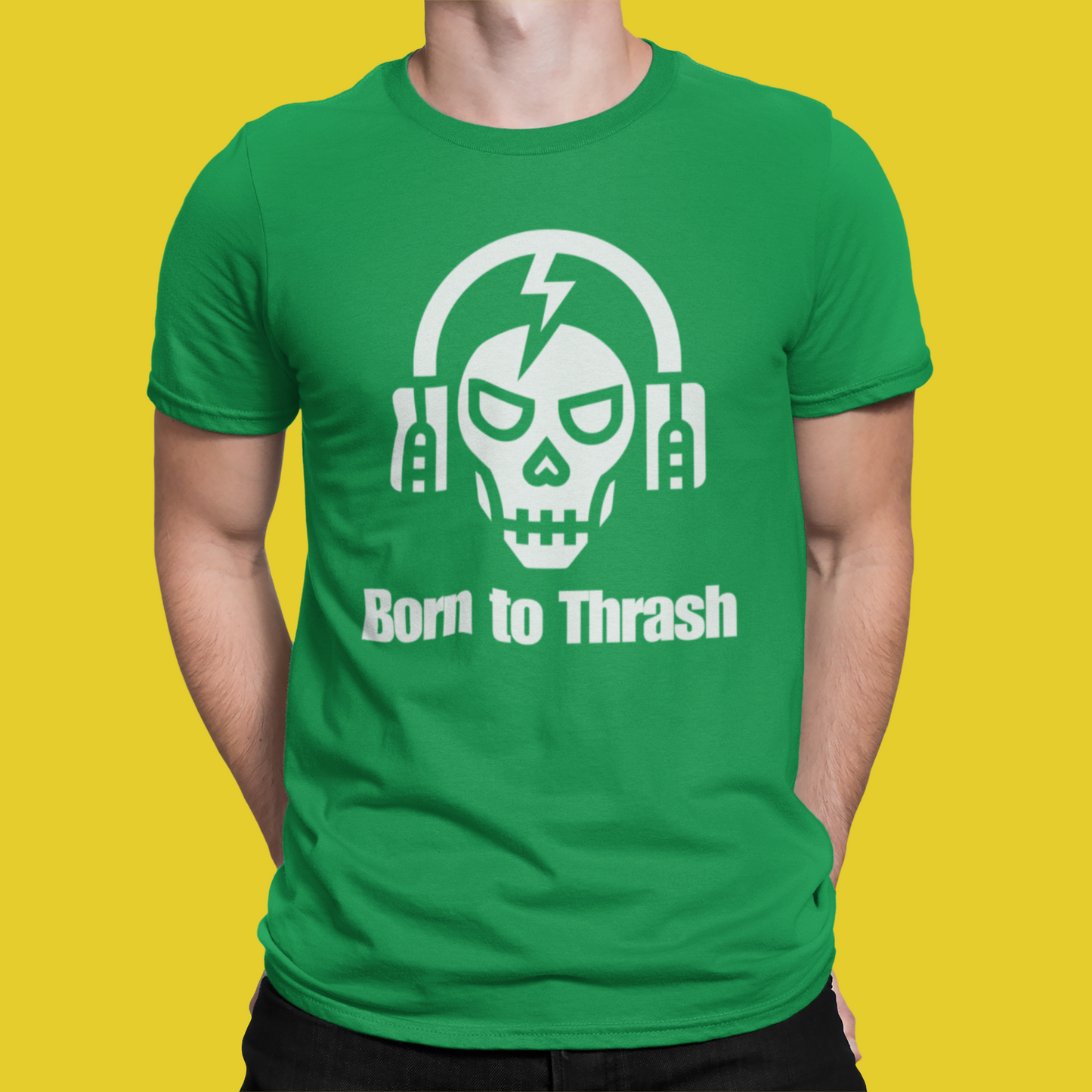 Born to Thrash - Metalhead - Tshirt