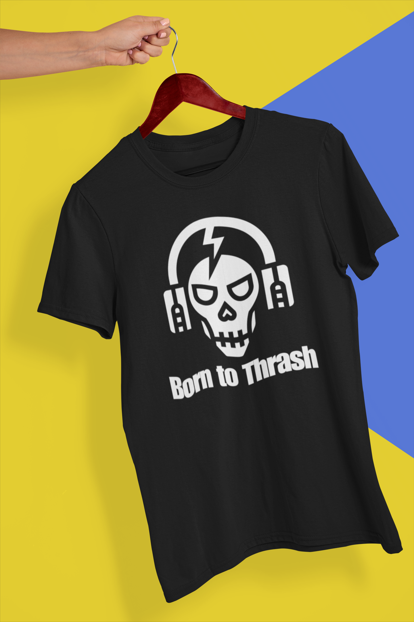 Born to Thrash - Metalhead - Tshirt