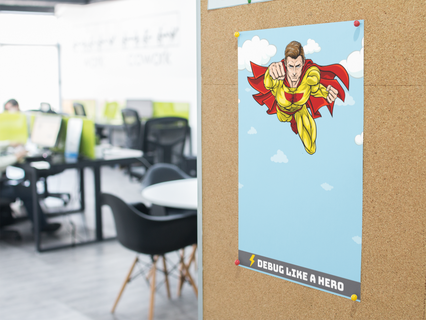Debug Like a Hero - Developer / Programmer / Software Engineer Poster