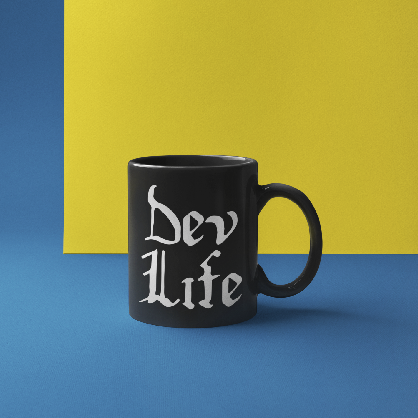 Dev (Thug) Life - Black Mug