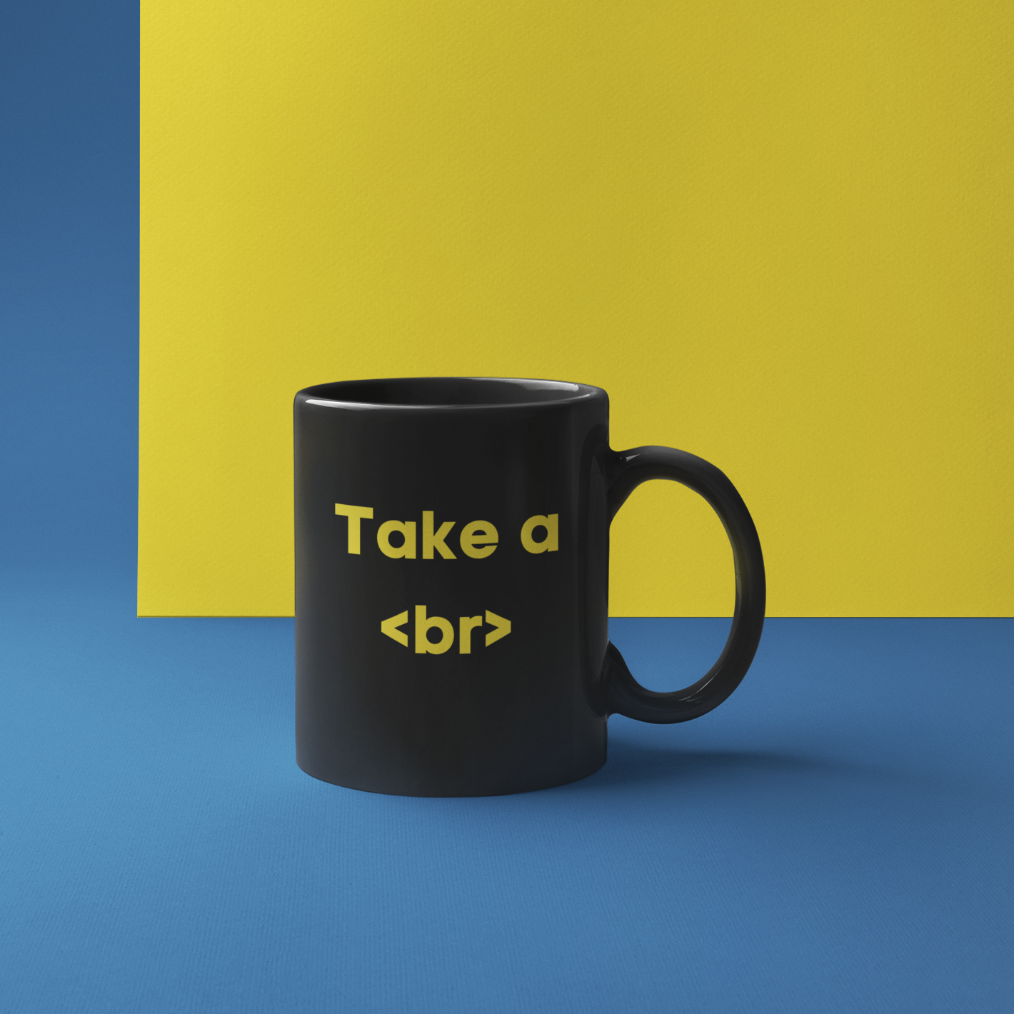 Take a break - Black Mug