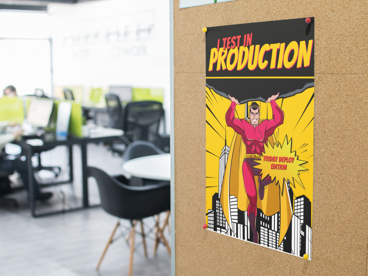 I test in production - Friday Deploy Edition - Programmer / Software Engineer / DevOps / Poster