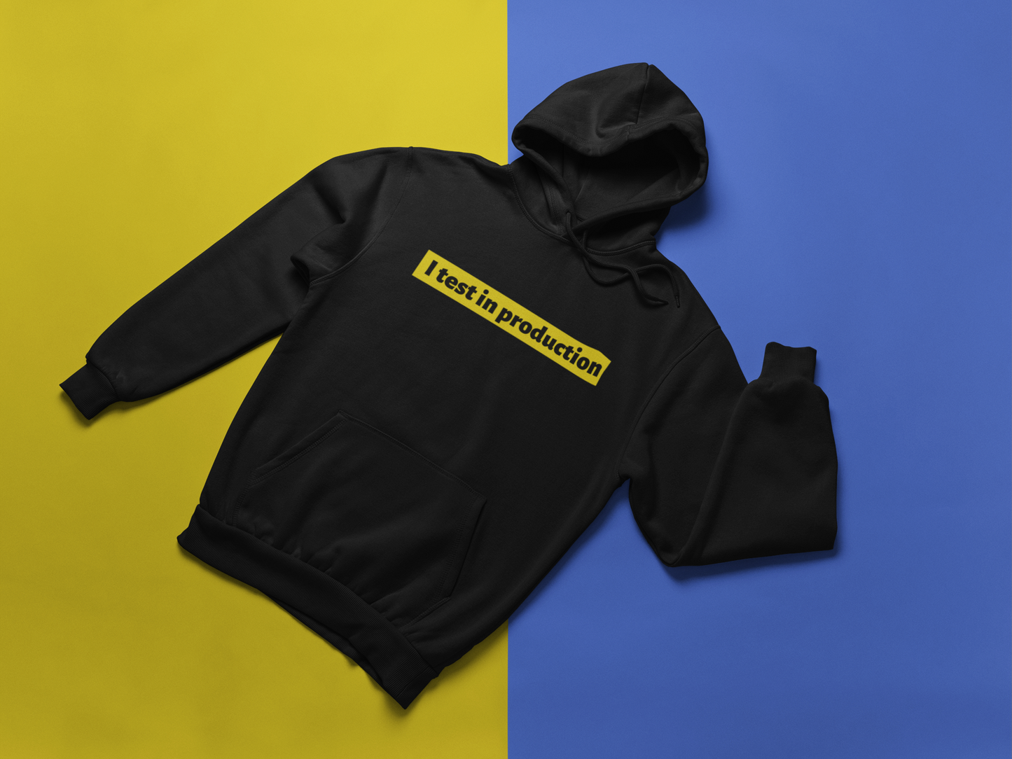 I test in production - Heavy Blend™ Hoodie