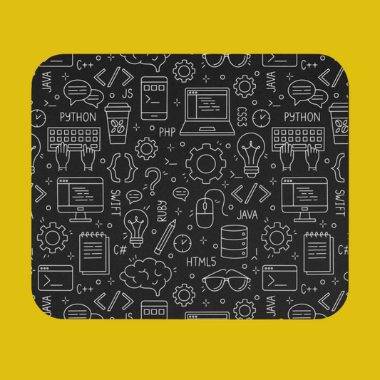 Programming Patterns - Developer / Programmer / Coder / Software Engineer Mouse Pad