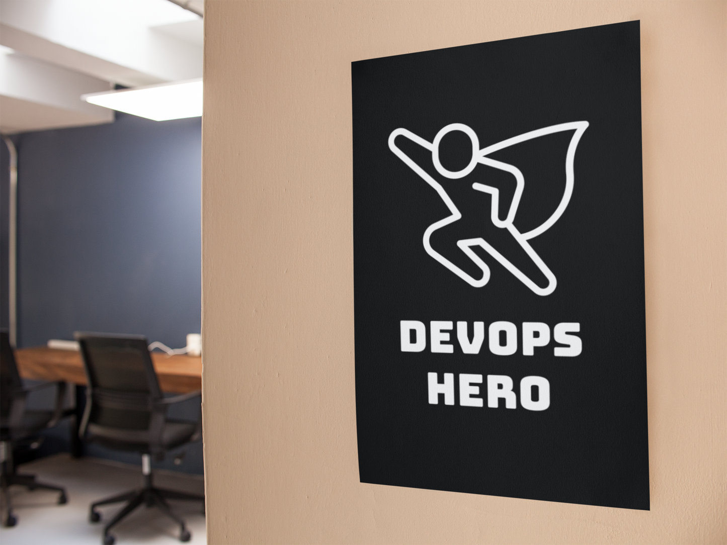 DevOps Hero - Developer / Programmer / Software Engineer Poster