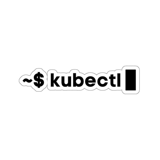 Kubectl - Developer / Programmer / Software Engineer Kiss Cut Sticker