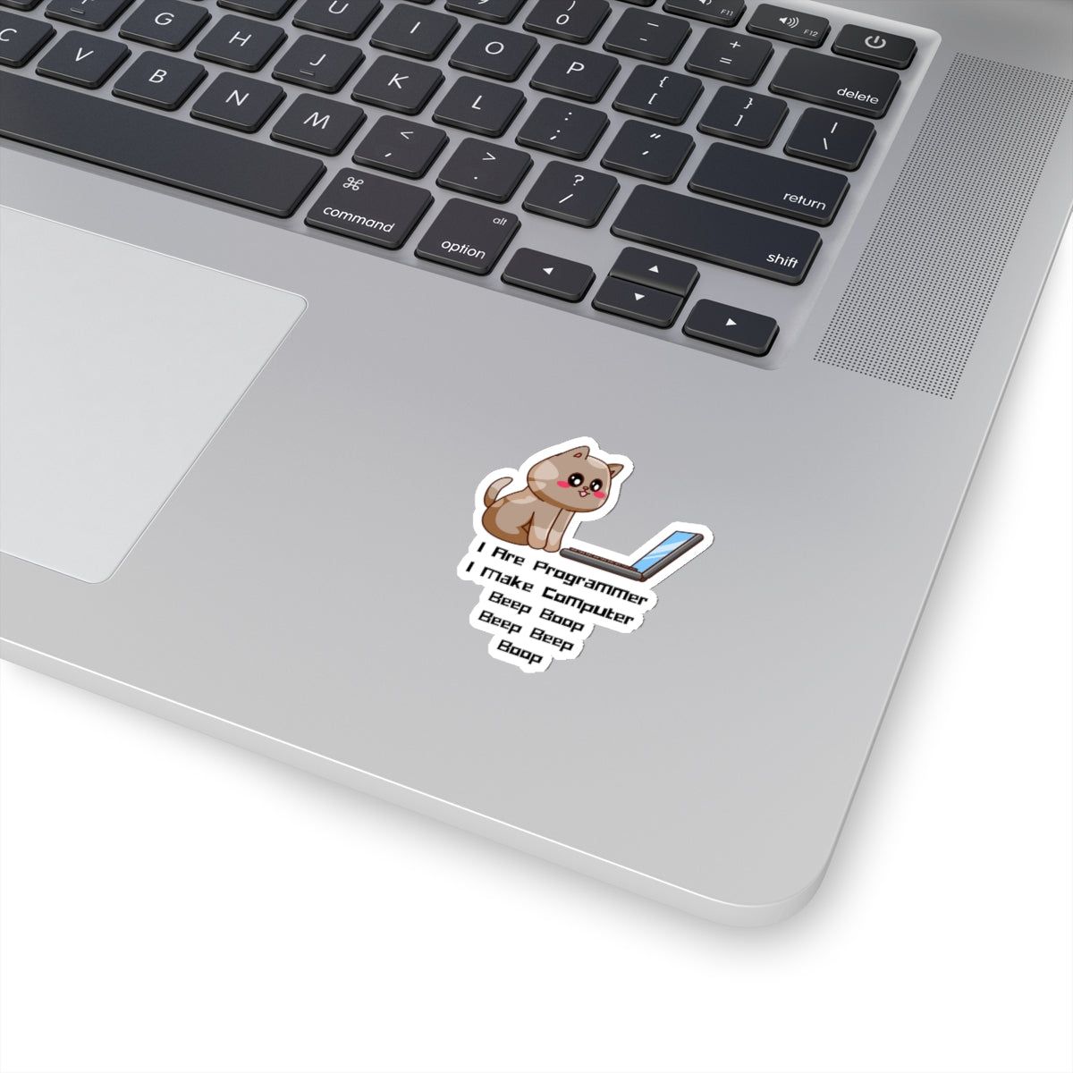 I Are Programmer I Make Computer Beep Boop Beep Beep Boop - Developer / Programmer / Software Engineer Kiss Cut Sticker