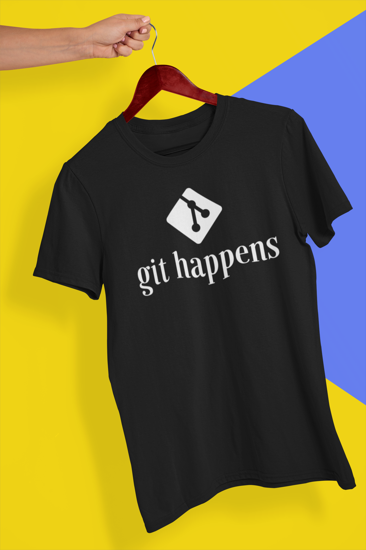 Git Happens - Developer T-Shirt