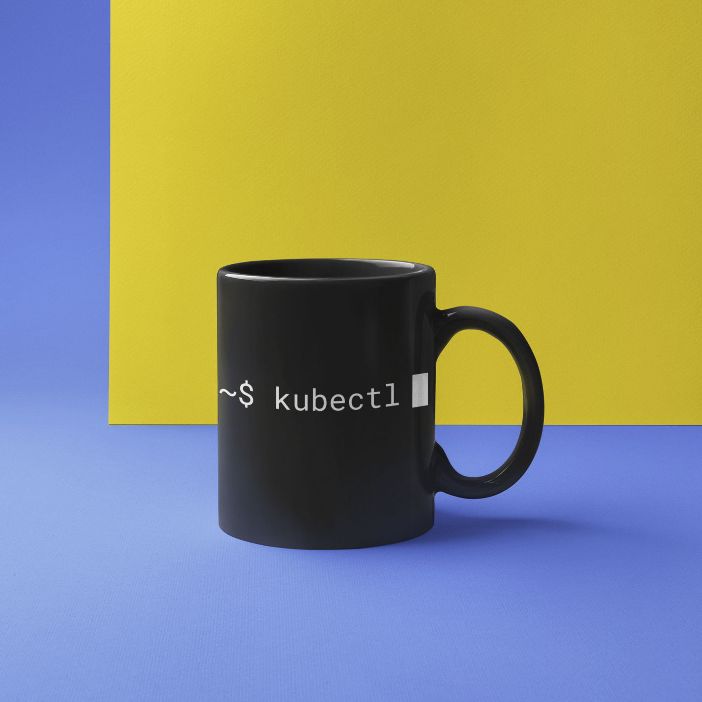 Kubernetes Kubectl - Black Mug