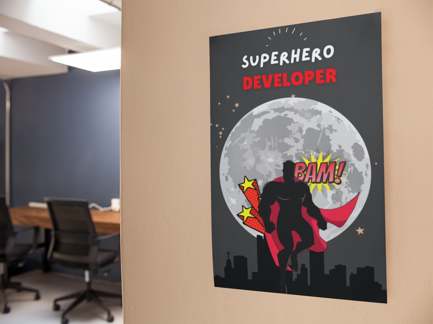 Superhero Developer - Programmer / Software Engineer / DevOps / Poster