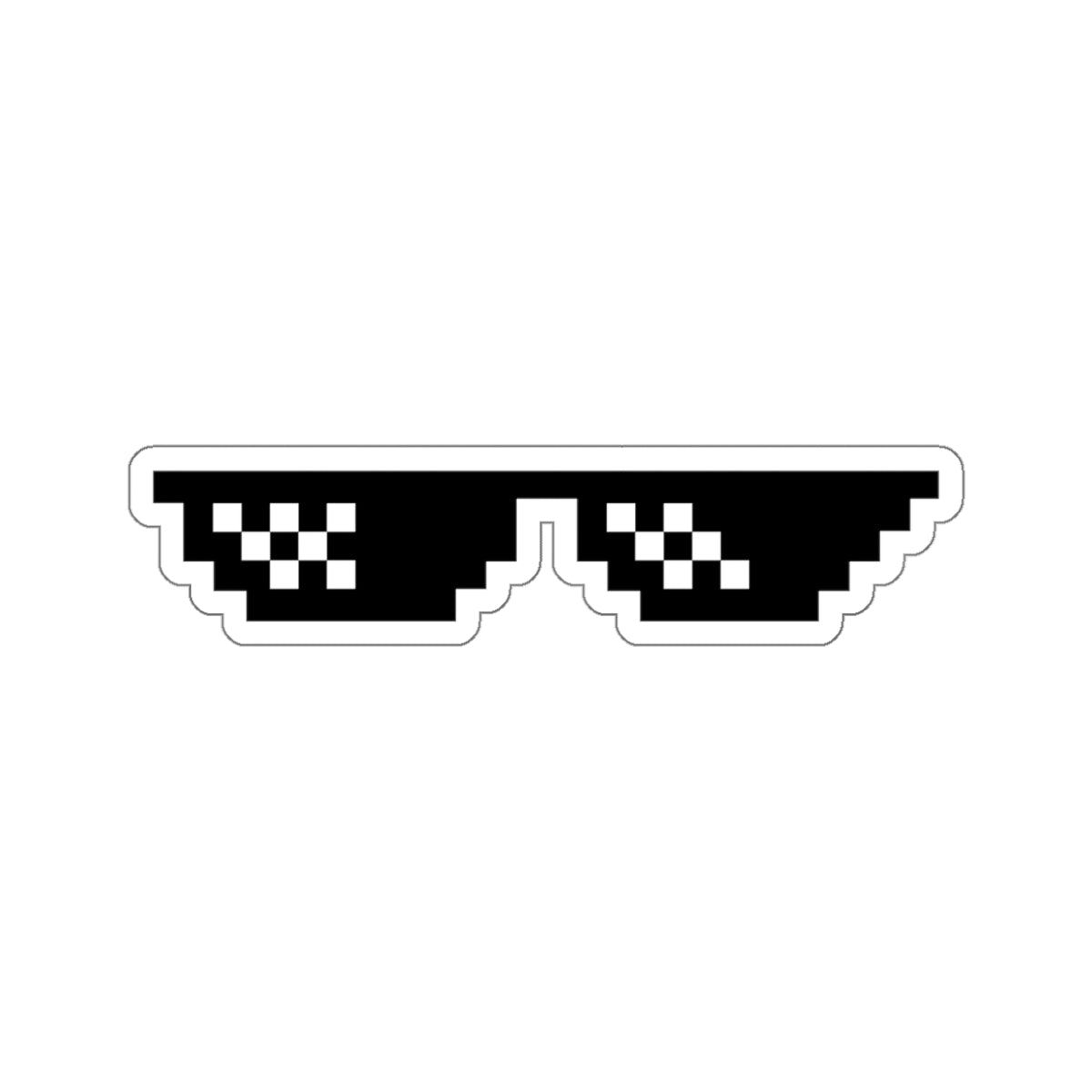 Like a Boss Glasses - Developer / Programmer / Software Engineer Kiss Cut Sticker