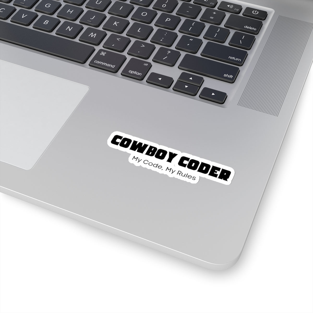 Cowboy Coding - Developer / Programmer / Software Engineer Kiss Cut Sticker