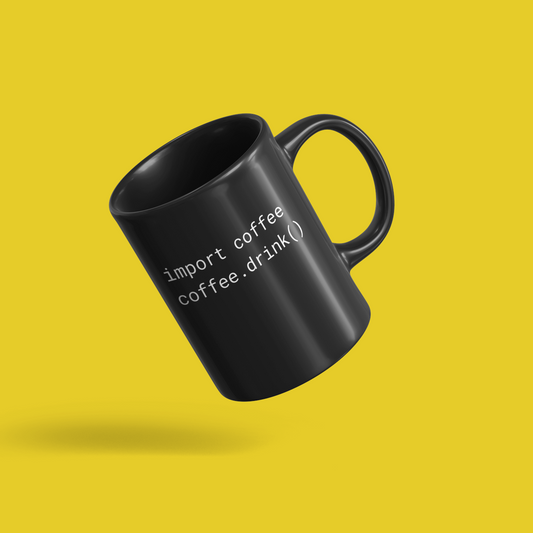 Python Developer - Black Mug