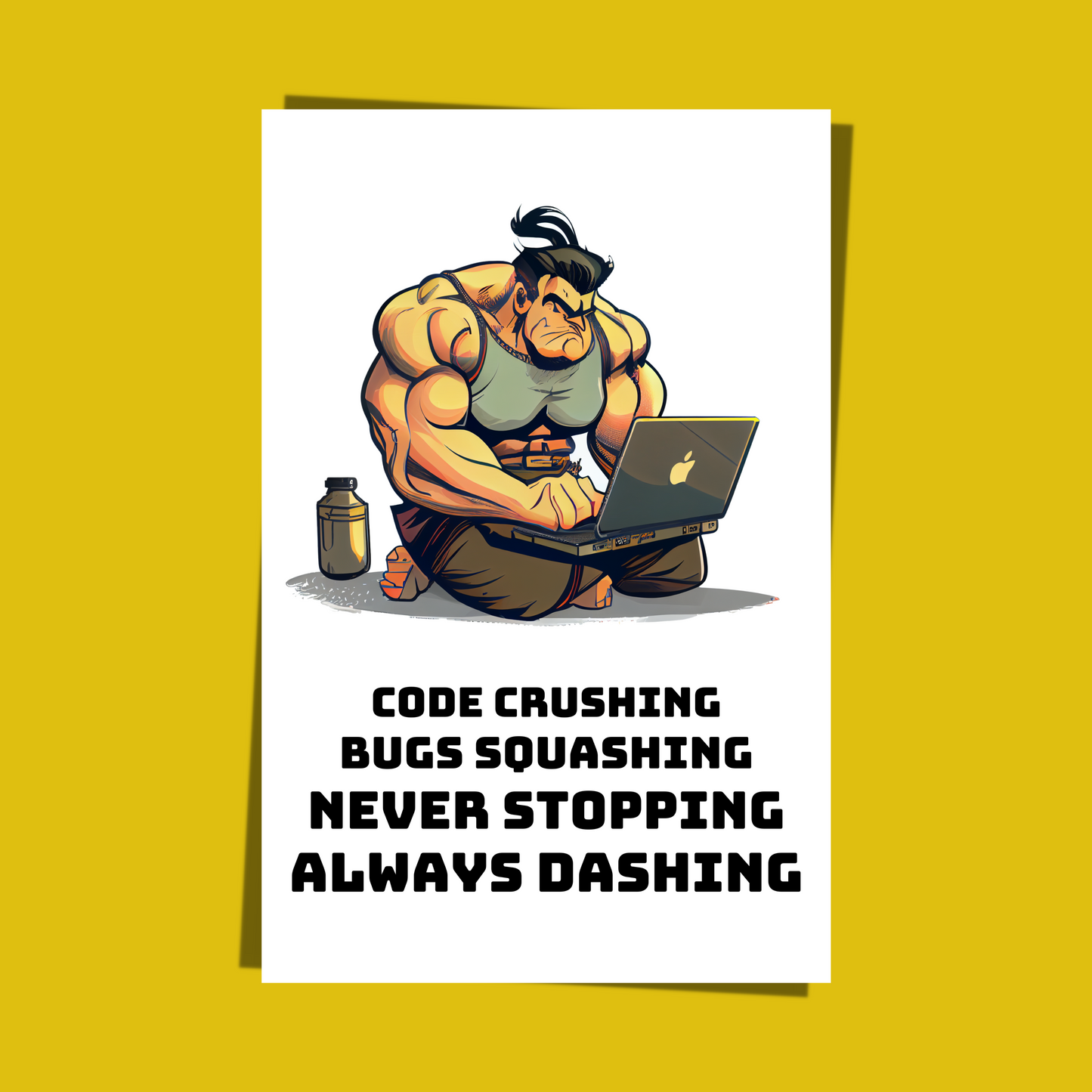 Code Crushing, Bugs Squashing -  Programmer / Software Engineer / DevOps / Poster