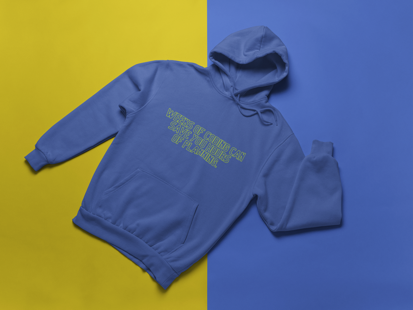 Weeks of coding can save you hours of planning - Heavy Blend™ Hoodie