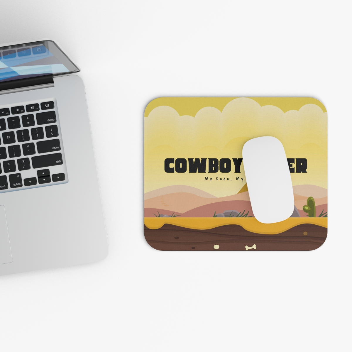 Cowboy Coder Mouse pad - Developer / Programmer / Coder / Software Engineer / DevOps