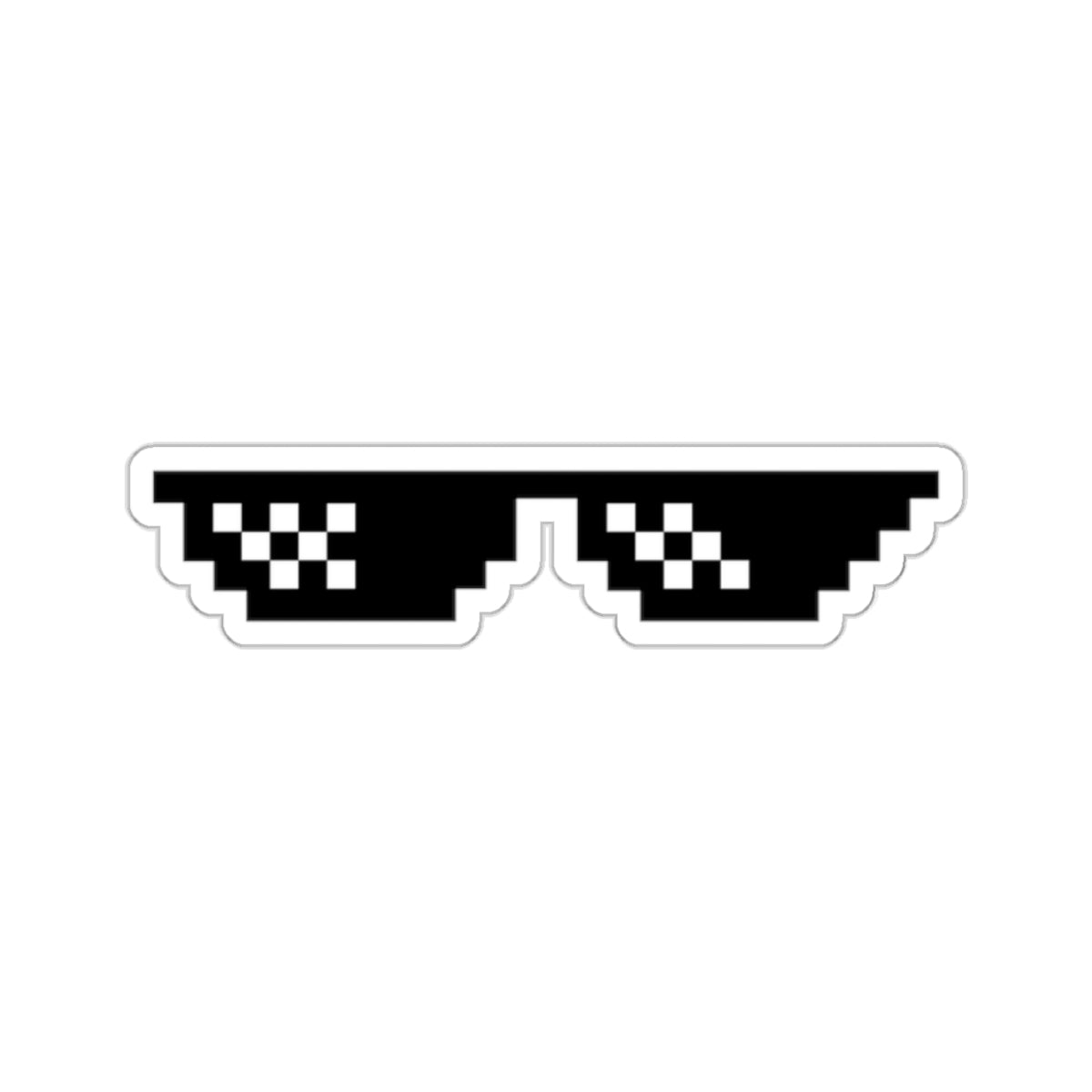 Like a Boss Glasses - Developer / Programmer / Software Engineer Kiss Cut Sticker